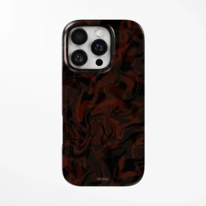 flux energetic kinetic red black design phone case